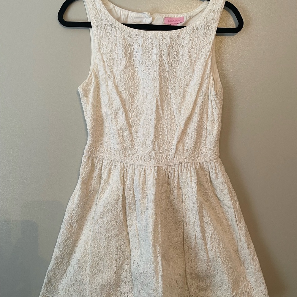 Lilly Pulitzer size 10 white dress